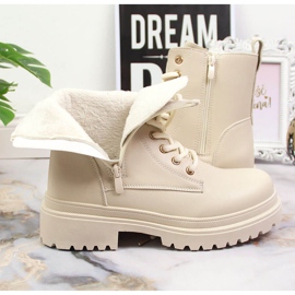 Cizme calde de dama bej eVento 2 Cizme calde de dama bej eVento 2