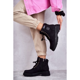 Cizme Calde Piele Negre Felizia negru 2