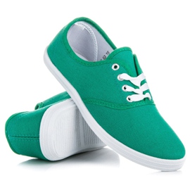 Adidași cu șiret New Age verde 6