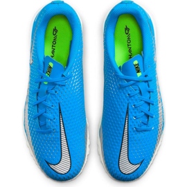 Pantof de fotbal Nike Phantom Gt Academy Tf Jr CK8484 400 albastru albastru 5