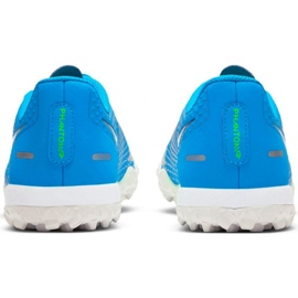 Pantof de fotbal Nike Phantom Gt Academy Tf Jr CK8484 400 albastru albastru 7