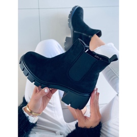 Cizme Chelsea dama Aime Black negru 2