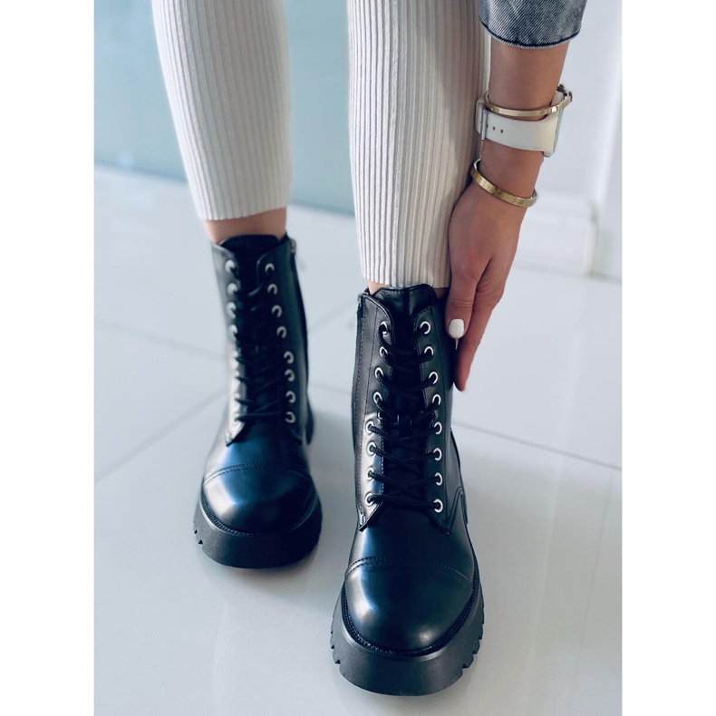 BM Cizme Bass Black negru 1 BM Cizme Bass Black negru 1