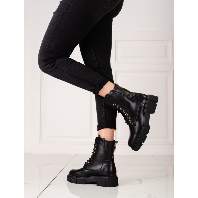 Genți de damă Black Shelovet negru 2