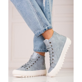 Tenisi Big Star EE274115 de damă albastru 1