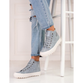 Tenisi Big Star EE274115 de damă albastru 2