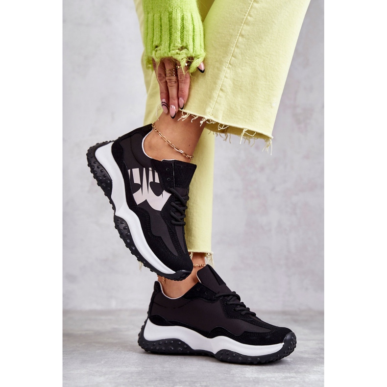 Vinceza Pantofi sport dama legati negri Tolea negru 2 Vinceza Pantofi sport dama legati negri Tolea negru 2