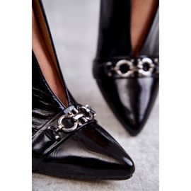 Cizme de piele pe un post Maciejka Black 05262-01 negru 2 Cizme de piele pe un post Maciejka Black 05262-01 negru 2