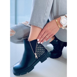 BM Cizme Ariana Black Jodhpur negru 2 BM Cizme Ariana Black Jodhpur negru 2