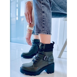 Cizme cu toc înalt cu șireturi Brooks DK.VERDE 2 Cizme cu toc înalt cu șireturi Brooks DK.VERDE 2