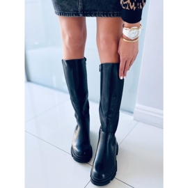 Cizme de dama Skylar Black negru 1