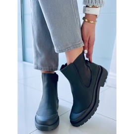 BM Cizme Jodhpur Carey Green verde 1