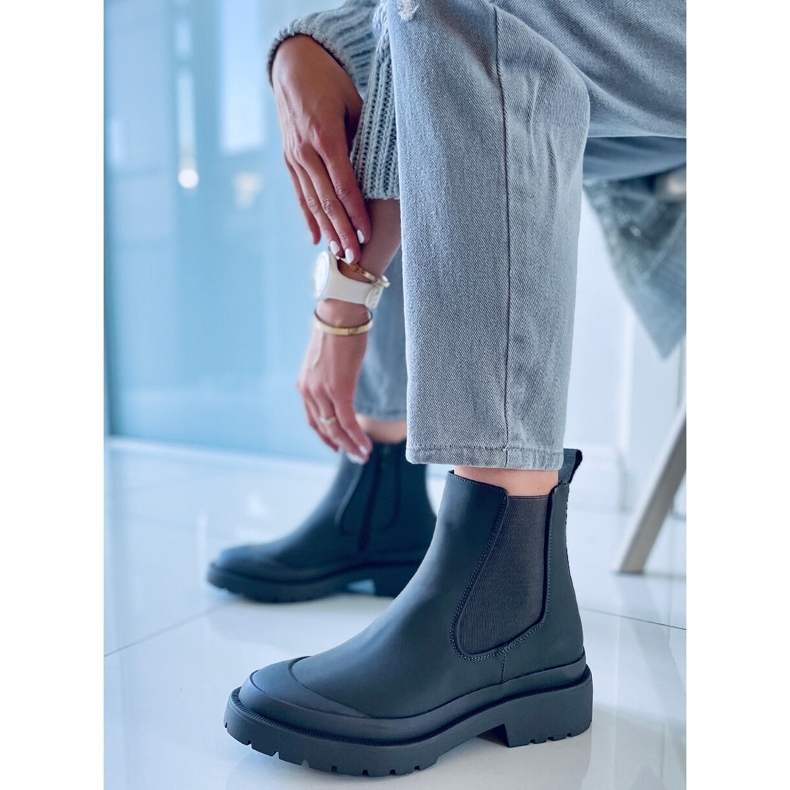 BM Cizme Jodhpur Carey Green verde 2