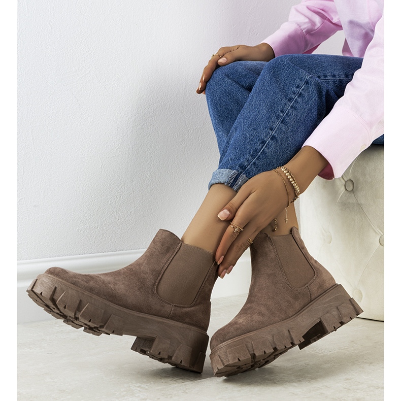 Cizme de dama maro Mooca 2 Cizme de dama maro Mooca 2