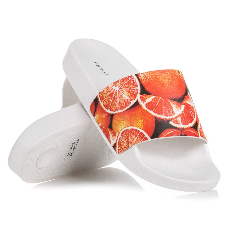 Vices Papuci cu citrice portocale 1 Vices Papuci cu citrice portocale 1