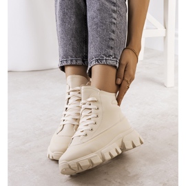 Ghete de drumeție de damă de culoare bej Nurbi 1 Ghete de drumeție de damă de culoare bej Nurbi 1