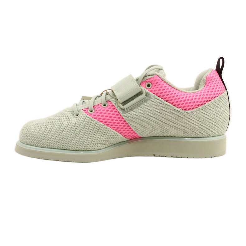 Pantofi Adidas Powerlift 5 pentru haltere GY8920 Linen Green verde 1