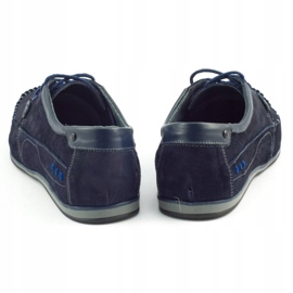 KOMODO Încălțăminte Mocasini pentru bărbați 875 bleumarin albastru 1