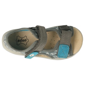Pantofi copii Befado pu 065X169 albastru gri 3