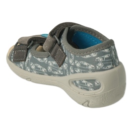 Pantofi copii Befado pu 065X169 albastru gri 2