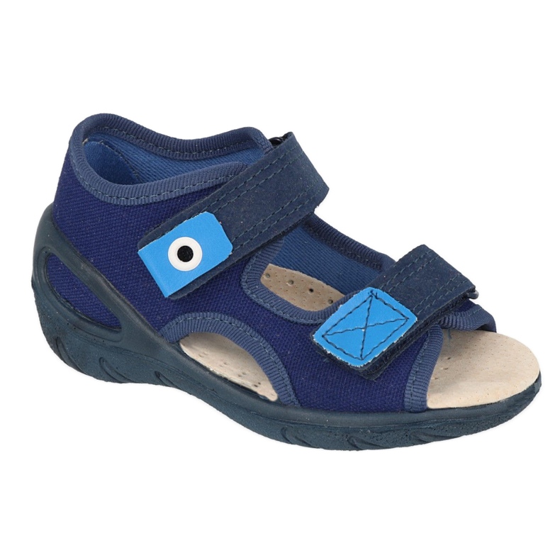 Pantofi copii Befado pu 065P170 albastru marin albastru 3