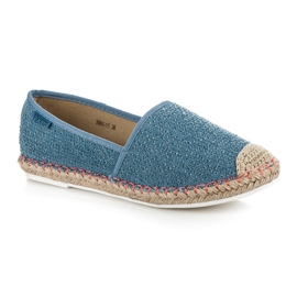 Vices Espadrile cu model albastru 2
