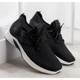 Adidasi sport alb-negru Brownle 1