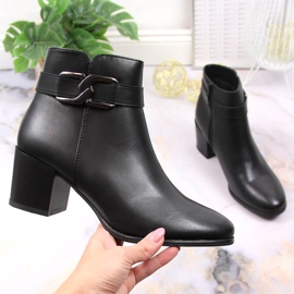 Cizme Jodhpur negre, izolate de Sergio Leone negru 1