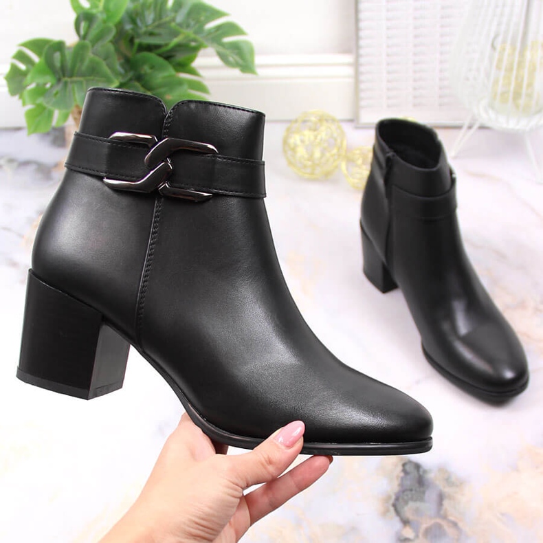 Cizme Jodhpur negre, izolate de Sergio Leone negru 1