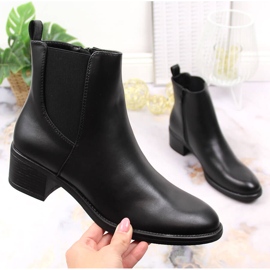 Cizme Jodhpur negre de la Sergio Leone negru 1 Cizme Jodhpur negre de la Sergio Leone negru 1