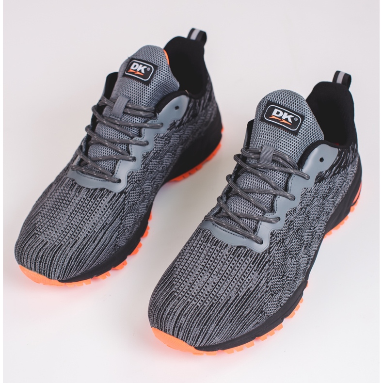Pantofi sport pentru bărbați DK gri negru 2 Pantofi sport pentru bărbați DK gri negru 2