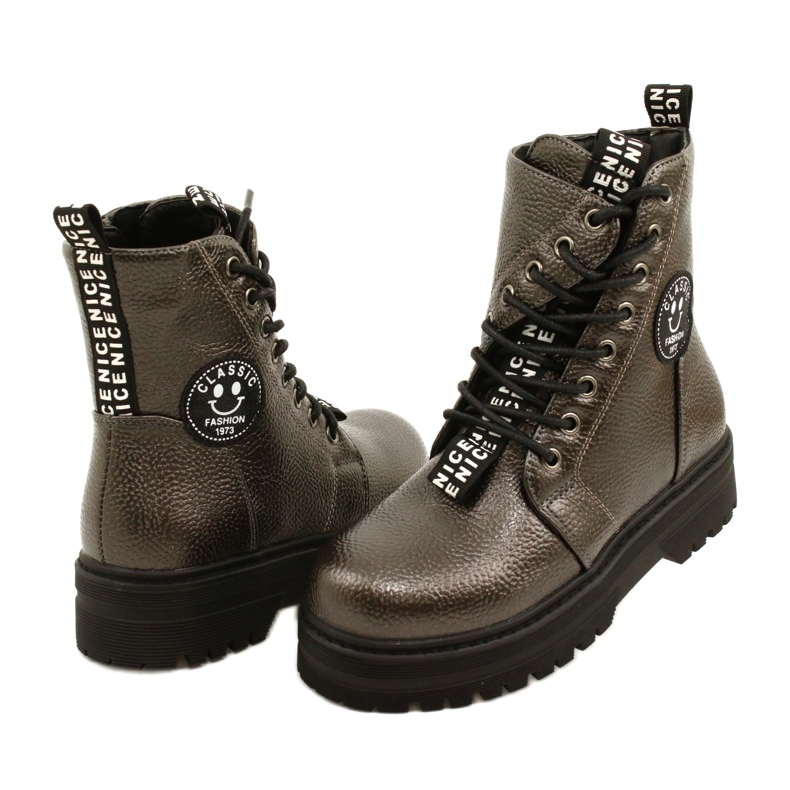 Evento Miss Eveto pentru fete 22DO23-5257 Cizme maro 3