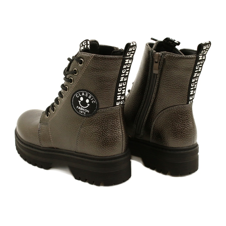 Evento Miss Eveto pentru fete 22DO23-5257 Cizme maro 4