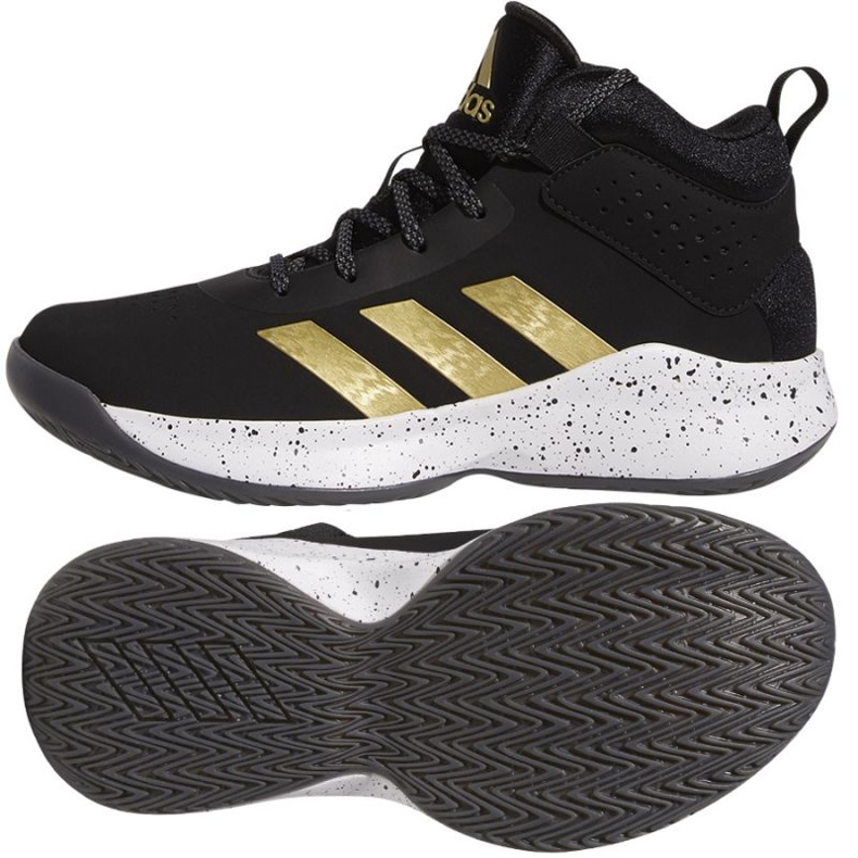 Pantofi de baschet Adidas Cross Em Up 5 K Wide GX4790 negru negru 1