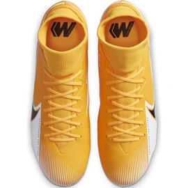 Pantofi de fotbal Nike Mercurial Superfly 7 Academy M FG / MG AT7946 801 multicolor portocale si rosii 1