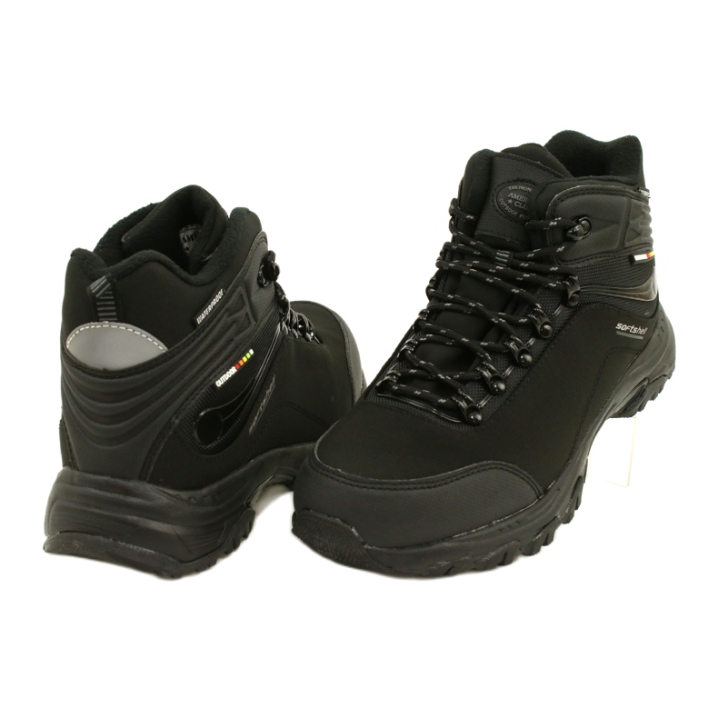 American Club Pantofi americani de iarnă pentru trekking Softhell WT53 Black negru 4