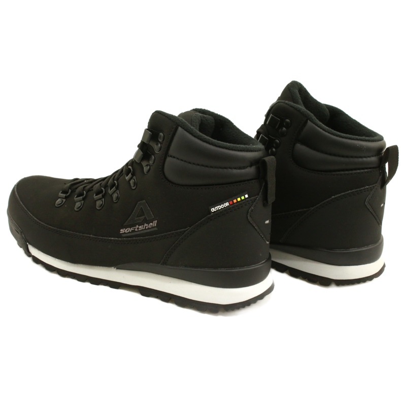 American Club Cizme americane de trekking de iarna cu membrana WT61 Black negru 3