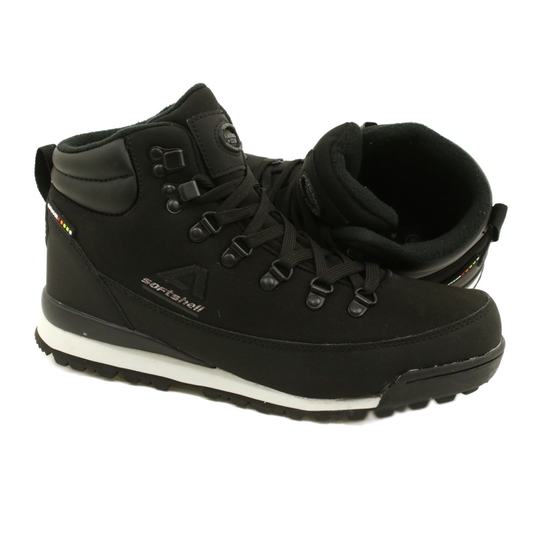 American Club Cizme americane de trekking de iarna cu membrana WT61 Black negru 5