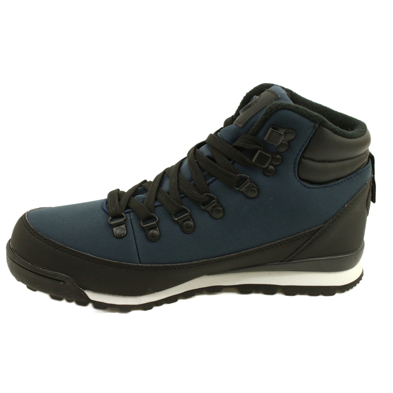 American Club Cizme americane de trekking de iarna cu membrana WT61.Albastru marin negru 1