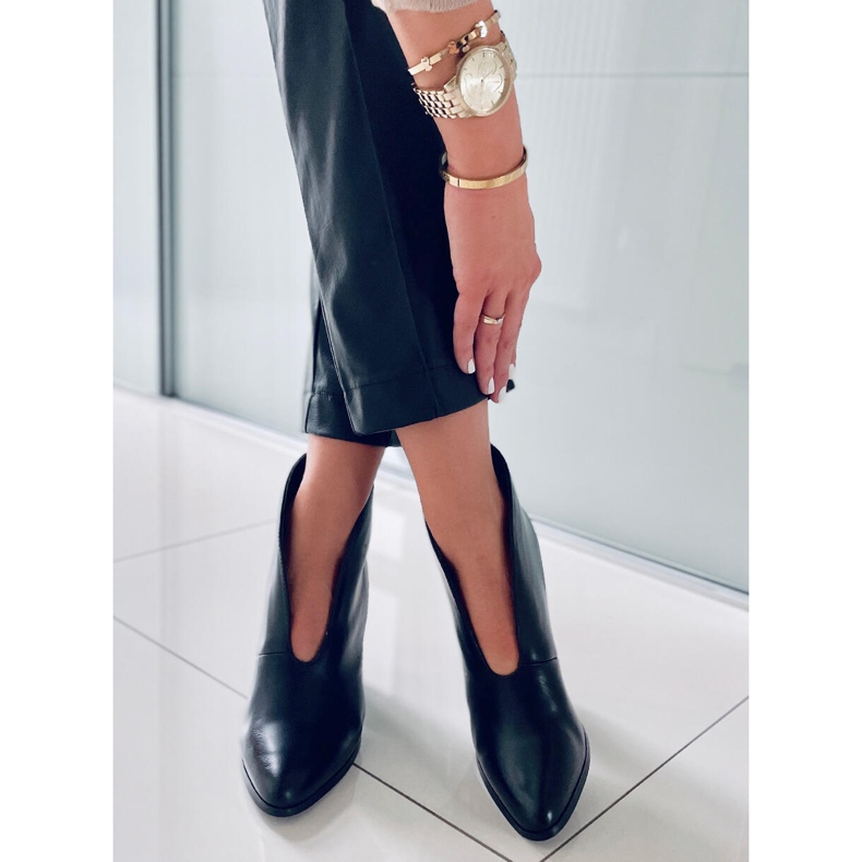 PA1 Decupați tocuri înalte Doris Black negru 1 PA1 Decupați tocuri înalte Doris Black negru 1