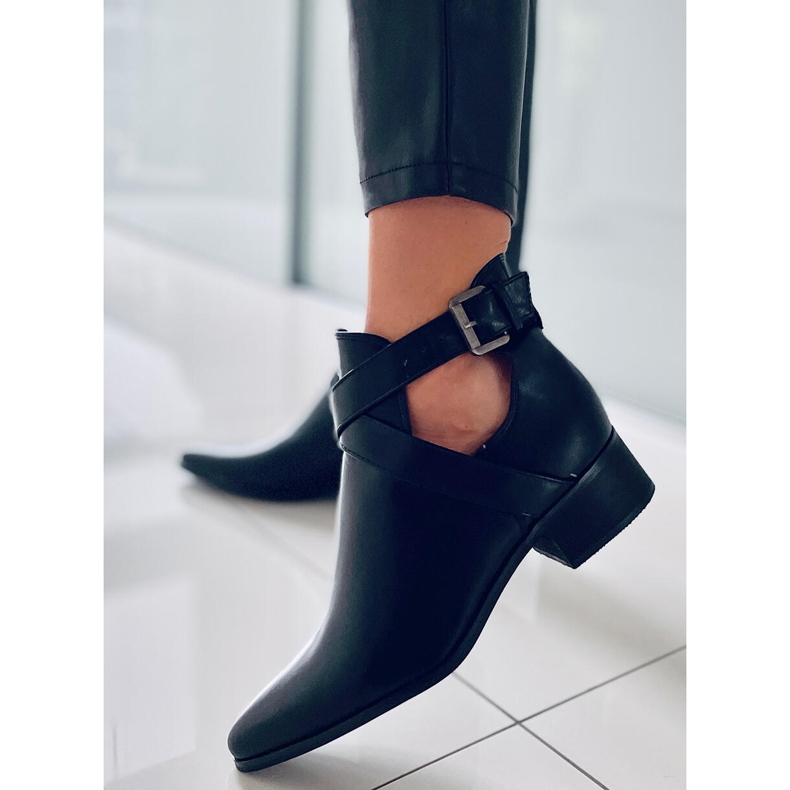 PA1 Decupați cizmele Hewitt Black negru 1 PA1 Decupați cizmele Hewitt Black negru 1