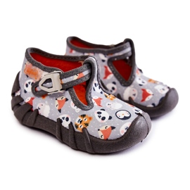 BEFADO S.A. Pantofi Papuci Befado Animals 110P460 Gri 1