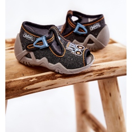 BEFADO S.A. Sandale Copii Papcie Befado Tractor 217P111 Gri Inchis 2