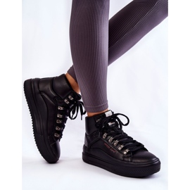 Pantofi de damă înalți Cross Jeans KK2R4029C Negru 3