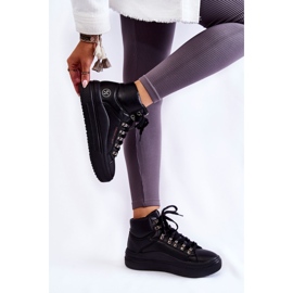 Pantofi de damă înalți Cross Jeans KK2R4029C Negru 5