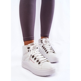 Pantofi de damă înalți Cross Jeans KK2R4028C Alb 2