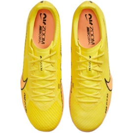 Pantof de fotbal Nike Zoom Mercurial Vapor 15 Academy Tf M DJ5635 780 galben galbeni 1