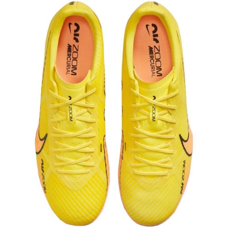 Pantof de fotbal Nike Zoom Mercurial Vapor 15 Academy Tf M DJ5635 780 galben galbeni 1