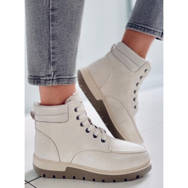 BM Cizme termoizolante Germano Beige bej 2