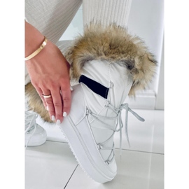 BM Cizme de zăpadă damă Amerie White alb 2